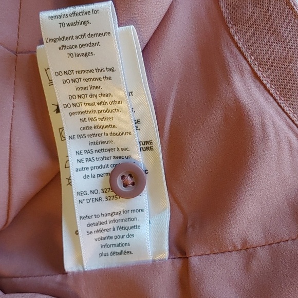 WIND RIVER No Fly Zone Mosquito Repellent Dusty Rose Shirt Size L - Picture 12 of 16